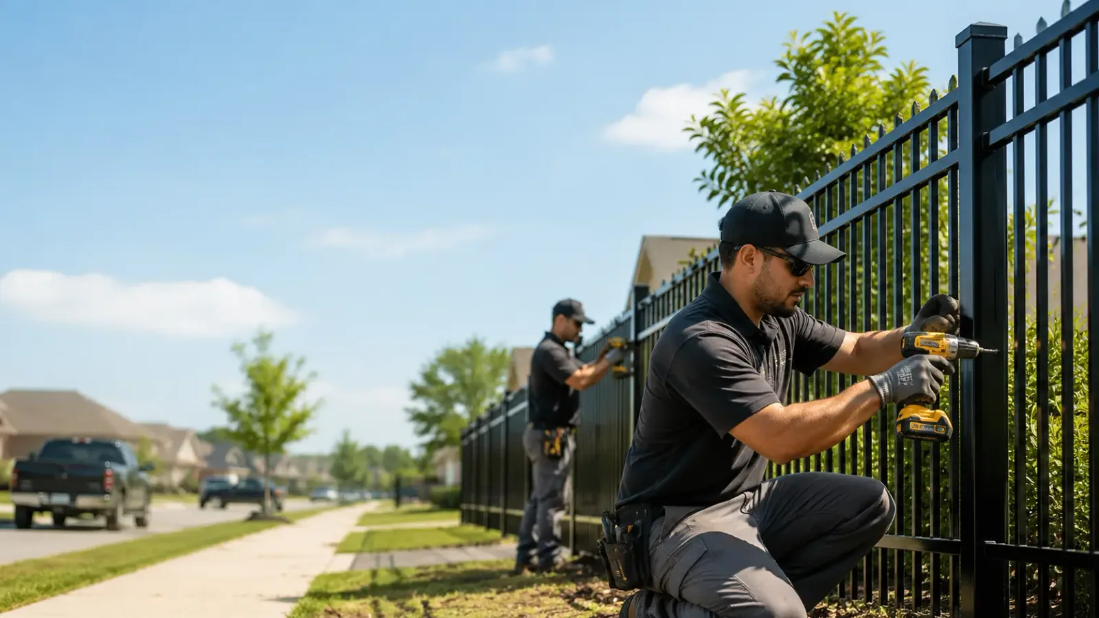 Metal Fence Installation in Carrier, OK